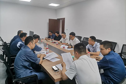 國網(wǎng)納溪供電公司來我公司調(diào)研交流